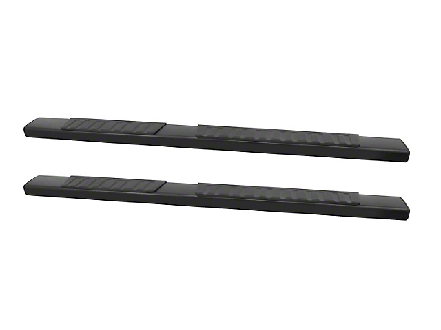 R7 Nerf Side Step Bars; Black (07-19 Sierra 2500 HD Extended/Double Cab)