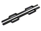 HDX Drop Nerf Side Step Bars; Textured Black (20-23 Sierra 2500 HD Crew Cab)