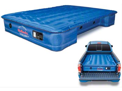 AirBedz Original Truck Bed Air Mattress with Built-in Rechargeable Battery Air Pump; Blue (07-24 Tundra w/ 8-Foot Bed)
