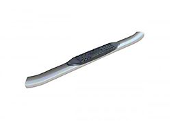 Raptor Series 4-Inch OE Style Curved Oval Side Step Bars; Stainless Steel (19-22 Silverado 1500 Double Cab)