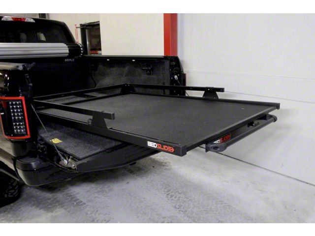 Bedslide 1500 Contractor Bed Cargo Slide; Black (07-21 Tundra w/ 6-1/2-Foot Bed)