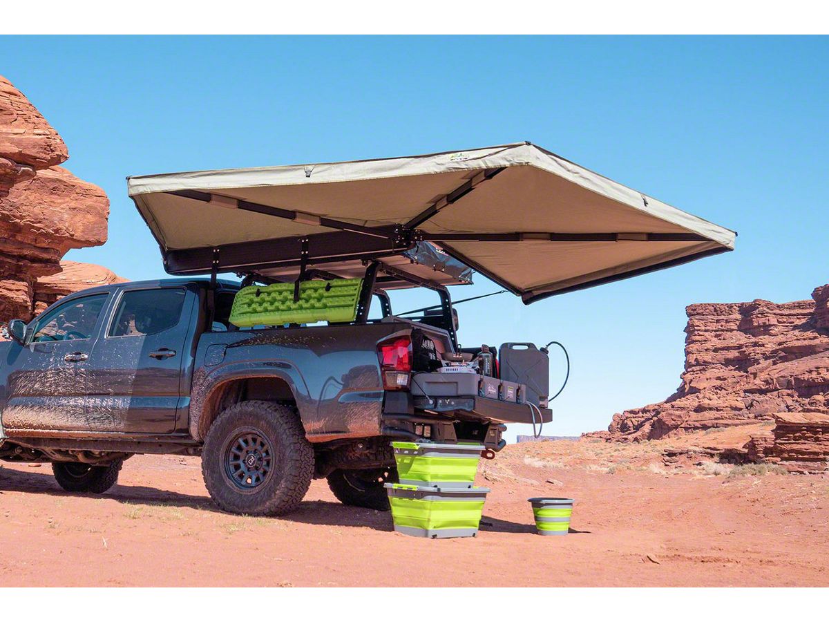 Ironman 4x4 Jeep Gladiator DeltaWing XTR-71 270 Degree Freestanding Awning;  Driver Side IAWN270L023K (Universal; Some Adaptation May Be Required) -  Free Shipping