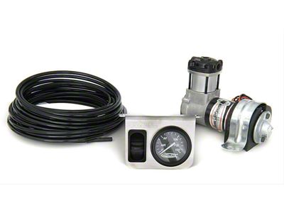 Ridetech Small OverLoad Style Compressor Kit; 1 Switch (07-24 Tundra)