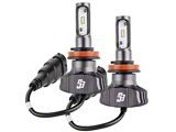Oracle S3 LED Headlight Bulb Conversion Kit; Low Beam; H11 (20-26 Sierra 2500 HD)