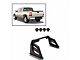 Armour Roll Bar with 7-Inch Black Round LED Lights; Black (07-24 Tundra)