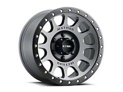 Method Race Wheels MR305 NV Matte Black with Gloss Black Lip 8-Lug Wheel; 18x9; 18mm Offset (03-09 RAM 2500)