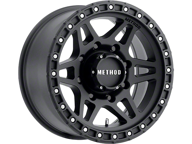 Method Race Wheels MR312 Matte Black 8-Lug Wheel; 17x8.5; 0mm Offset (03-09 RAM 2500)