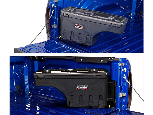 UnderCover Swing Case Storage System; Driver Side (20-23 Sierra 2500 HD)