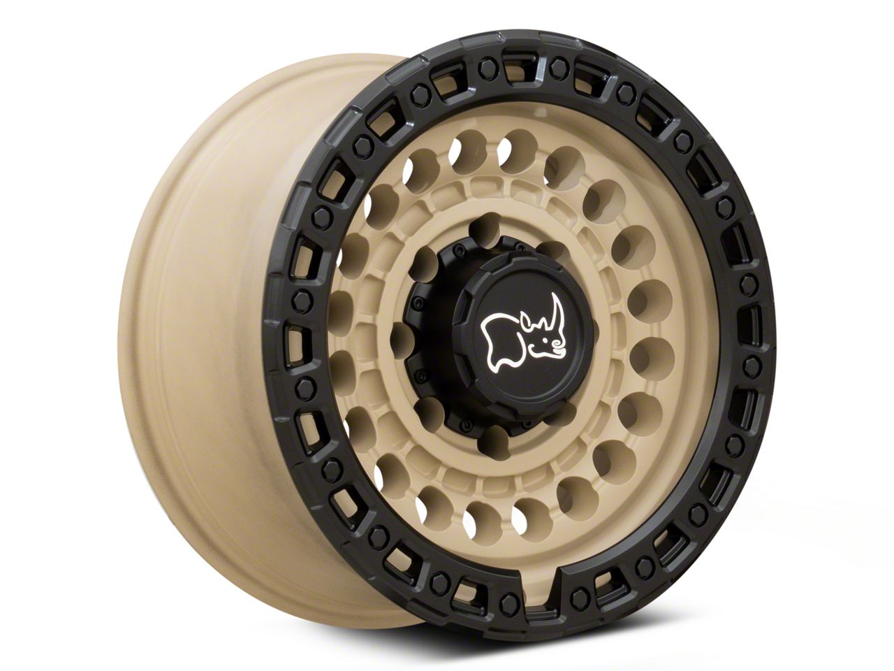 Black Rhino RAM 2500 Sentinel Desert Sand 8-Lug Wheel; 17x8.5; 0mm ...