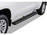 6-Inch iStep Running Boards; Black (19-26 Sierra 1500 Double Cab)