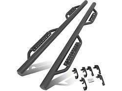 3-Inch Nerf Drop Side Step Bars; Black (07-18 Sierra 1500 Extended/Double Cab)