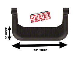 Carr Super Hoop Side Step; Black (99-18 Silverado 1500)