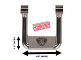 Hoop II Side Step; Polished (20-26 Sierra 2500 HD)