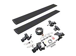 Go Rhino E-BOARD E1 Electric Running Boards; Textured Black (15-19 6.6L Duramax Silverado 2500 HD Crew Cab)