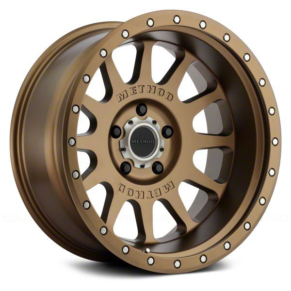 Method Race Wheels Silverado 2500 MR605 NV Bronze 8-Lug Wheel; 20x10 ...