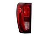 OEM Style Tail Light; Black Housing; Red/Clear Lens; Driver Side (19-23 Sierra 1500 w/ Factory Halogen Tail Lights)