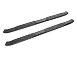 Barricade 5-Inch Oval Bent End Side Step Bars; Black (20-26 Sierra 2500 HD Double Cab)