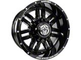 Anthem Off-Road Equalizer Gloss Black 8-Lug Wheel; 18x9; 0mm Offset (11-14 Silverado 3500 HD SRW)