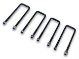 Freedom Offroad Square U-Bolts for 3-Inch Wide Leaf Springs; 12-Inch Long (11-19 Sierra 2500 HD)