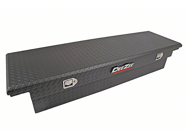 Red Label Series Low Profile Single Lid Crossover Tool Box; Textured Black (Universal; Some Adaptation May Be Required)
