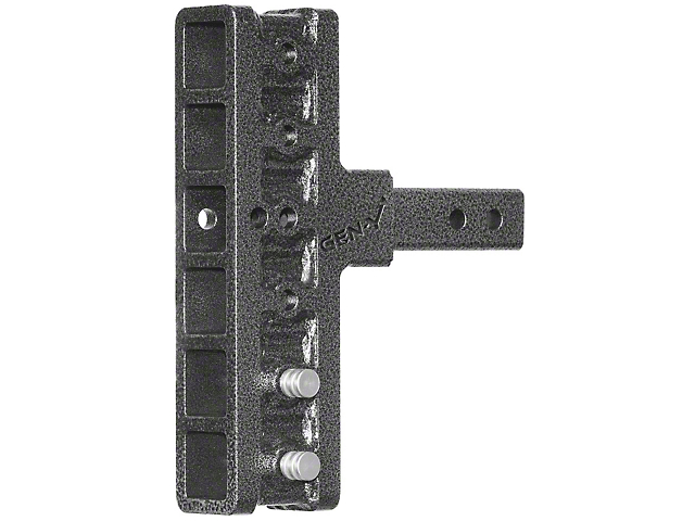 Gen-Y Hitch Mega-Duty 10K Adjustable 2-Inch Receiver Hitch; 7.50-Inch Offset Drop (Universal; Some Adaptation May Be Required)
