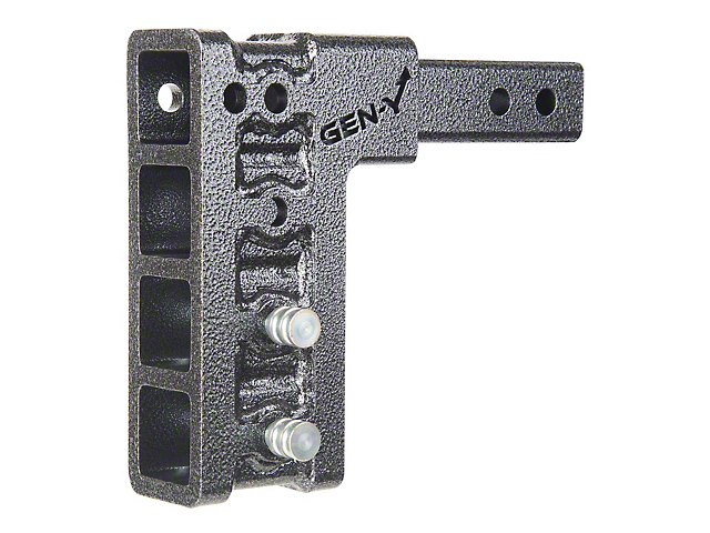 Gen-Y Hitch Mega-Duty 10K Adjustable 2-Inch Receiver Hitch; 7.50-Inch Drop (Universal; Some Adaptation May Be Required)