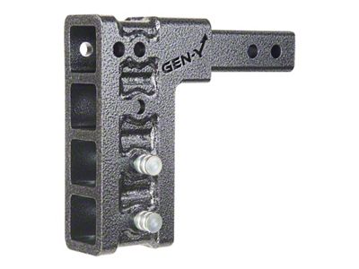 Gen-Y Hitch Mega-Duty 16K Adjustable 2-Inch Receiver Hitch Shank; 7.50-Inch Drop (Universal; Some Adaptation May Be Required)