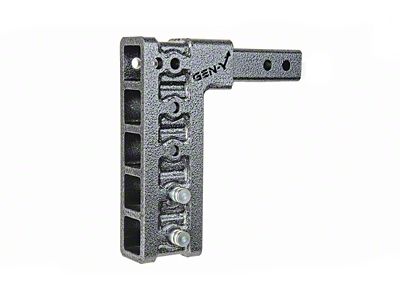 Gen-Y Hitch Mega-Duty 16K Adjustable 2-Inch Receiver Hitch Shank; 10-Inch Drop (Universal; Some Adaptation May Be Required)