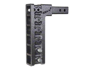 Gen-Y Hitch Mega-Duty 16K Adjustable 2-Inch Receiver Hitch Shank; 12.50-Inch Drop (Universal; Some Adaptation May Be Required)