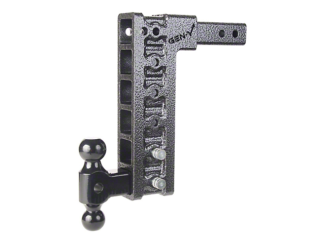 Gen-Y Hitch Mega-Duty 2-Inch Receiver Hitch 16K Adjustable Ball Mount; 12.50-Inch Drop (Universal; Some Adaptation May Be Required)