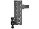 Gen-Y Hitch Mega-Duty 21K Adjustable 2.50-Inch Receiver Hitch Dual-Ball Mount with Pintle Lock; 12-Inch Offset Drop (Universal; Some Adaptation May Be Required)