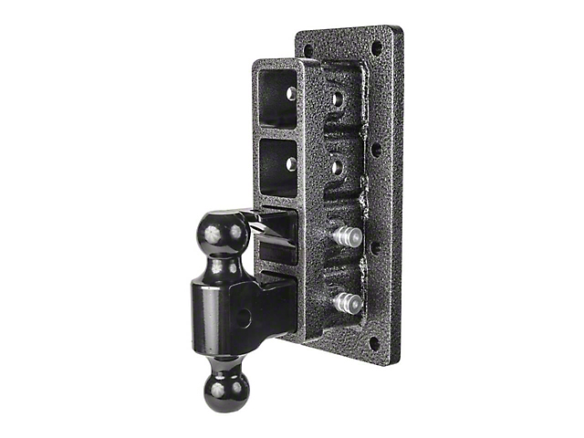 Gen-Y Hitch Mega-Duty 2.50-Inch Receiver Hitch Bolt-On 32K Adjustable Ball Mount with Pintle Lock; 9-Inch Drop (Universal; Some Adaptation May Be Required)