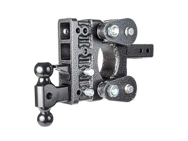 Gen-Y Hitch The Boss 2-Inch Receiver Hitch 16K Adjustable Torsion-Flex Ball Mount; 5-Inch Drop (Universal; Some Adaptation May Be Required)