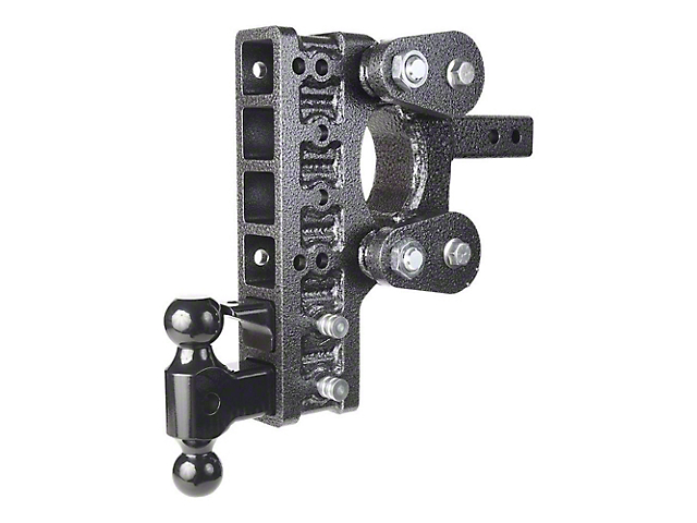 Gen-Y Hitch The Boss 2-Inch Receiver Hitch 16K Adjustable Torsion-Flex Ball Mount with Stabilizer Bars; 17.50-Inch Drop (Universal; Some Adaptation May Be Required)