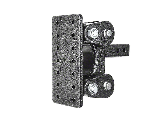 Gen-Y Hitch The Boss 2-Inch Receiver Hitch Bolt-On Pintle Plate; 5.50-Inch Drop (Universal; Some Adaptation May Be Required)