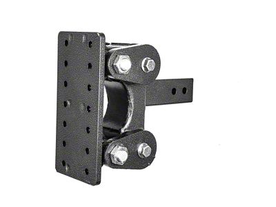 Gen-Y Hitch The BOSS Torsion-Flex 16K Adjustable Pintle Plate 2.50-Inch Receiver Hitch Shank; 5.50-Inch Drop (Universal; Some Adaptation May Be Required)