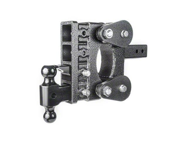 Gen-Y Hitch The BOSS Torsion-Flex 21K Adjustable 3-Inch Receiver Hitch Dual-Ball Mount with Pintle Kit; 6-Inch Drop (Universal; Some Adaptation May Be Required)