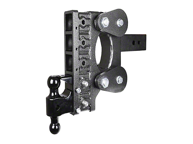 Gen-Y Hitch The Boss 3-Inch Receiver Hitch 21K Adjustable Torsion-Flex Ball Mount; 9-Inch Drop (Universal; Some Adaptation May Be Required)