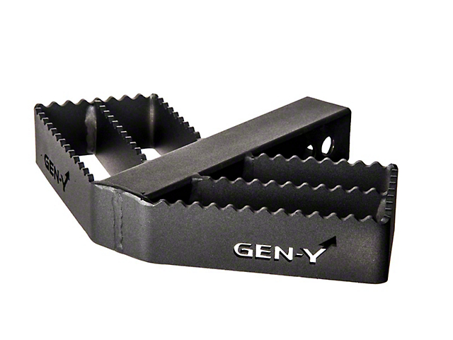 Gen-Y Hitch Serrated 2-Inch Receiver Hitch Step; 300 lb. Capacity (Universal; Some Adaptation May Be Required)