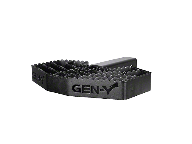 Gen-Y Hitch Serrated 2-Inch Receiver Hitch Step; 500 lb. Capacity (Universal; Some Adaptation May Be Required)