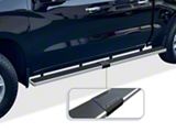 6-Inch Wheel-to-Wheel Running Boards; Hairline Silver (20-26 Sierra 2500 HD Crew Cab)