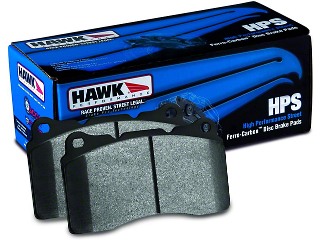 Hawk Performance HPS Brake Pads; Rear Pair (07-10 Sierra 2500 HD SRW)