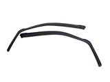EGR In-Channel Window Visors; Front; Matte Black (01-06 Sierra 3500 HD)