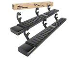 6-Inch Nerf Side Step Bars; Black (20-26 Silverado 2500 HD Double Cab)