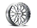 Vision Wheel Riot Chrome 8-Lug Wheel; 22x12; -51mm Offset (15-19 Silverado 3500 HD SRW)