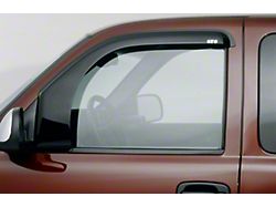 Bubble Ventgard Window Deflectors; Smoked; Front Only (07-13 Silverado 1500)