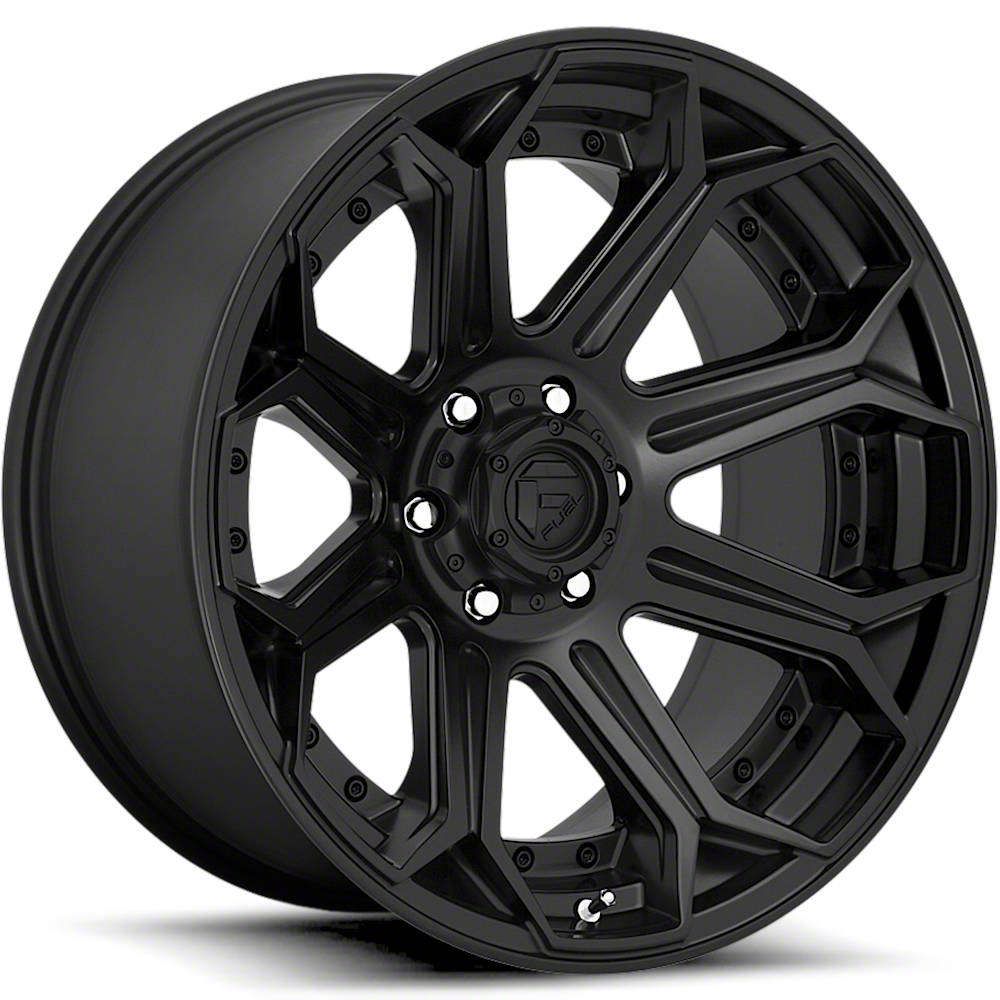 Fuel Wheels Silverado 2500 Siege Matte Black 8-Lug Wheel; 20x9; 1mm ...