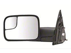 OEM Style Extendable Powered Towing Mirror; Driver Side (10-12 RAM 2500)