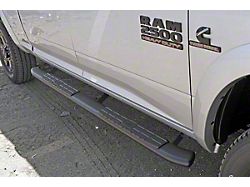 4X Series 4-Inch Oval Side Step Bars; Black (10-22 RAM 2500 Crew Cab)