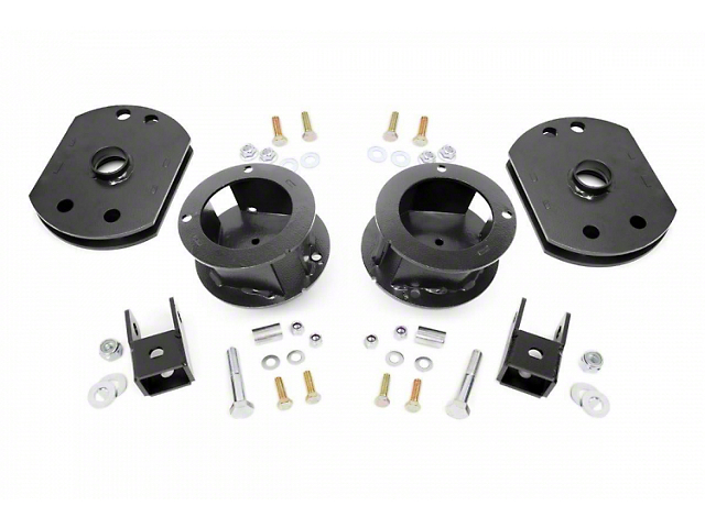 Rough Country 2.50-Inch Coil Spacer Suspension Lift Kit (14-23 4WD RAM 2500 w/o Air Ride, Excluding Power Wagon)